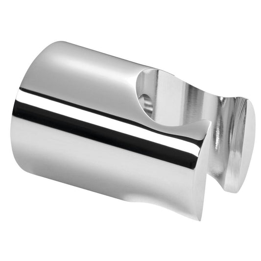 Brausehalter, rund, Chrom