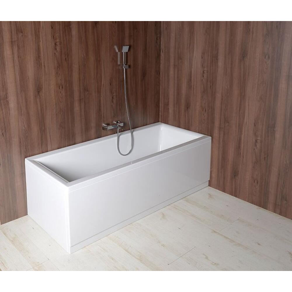 PLAIN 185 Frontschürze 185x59cm, rechts, weiß