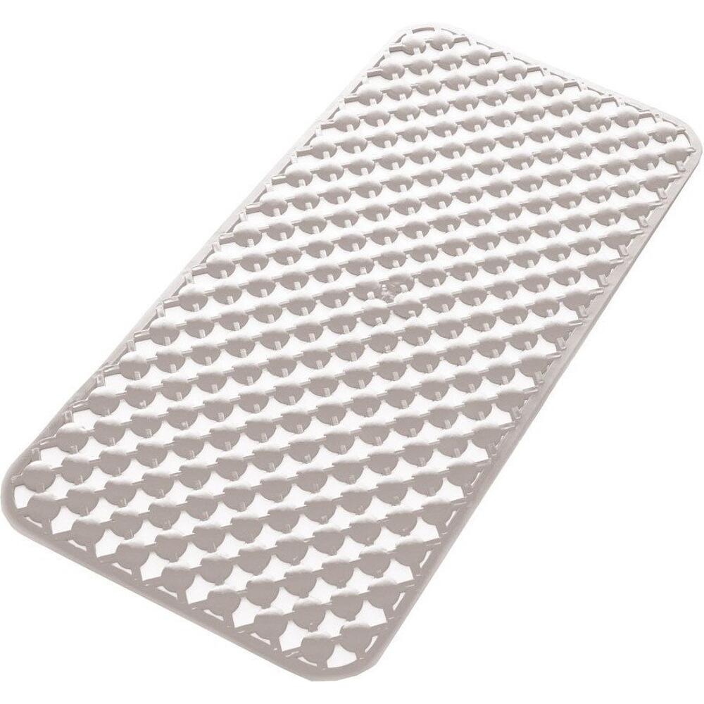 GEO Wanneneinlage 36x71 cm Gummi, Anti-Rutsch, Kautschuk, weiß