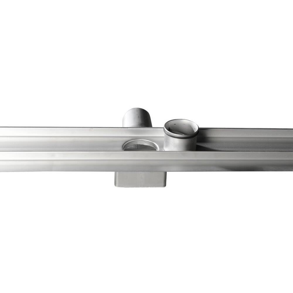 MANUS ONDA Bodenrinne aus Edelstahl mit Rost, L-750, DN50