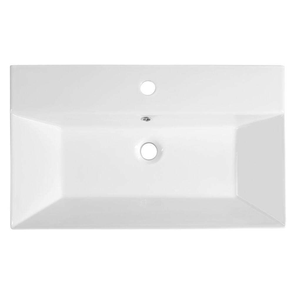 SISTEMA Keramik-Waschtisch 70x42cm, weiss