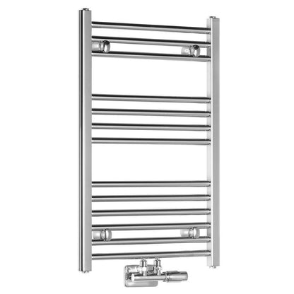 ALYA Badheizkörper gerade 500x803mm, Mittelanschluss, 200W,Chrom