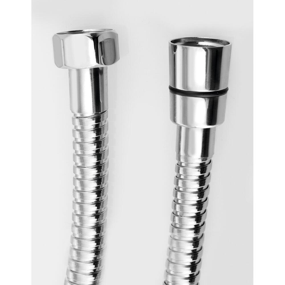 POWERFLEX Metall-Duschschlauch, 200cm, Chrom