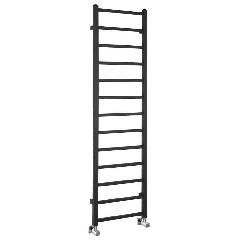 METRO LIGHT Badheizkörper 400x1500 mm, 300W,Schwarz matt