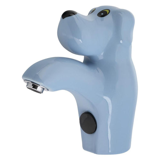 Kinder Keramik Sensor-Standarmatur, 6V DC (4xAA), Hund, Blau