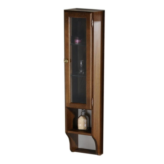 RETRO Schrank zum Spiegel 25x115x20cm, Buche, rechts
