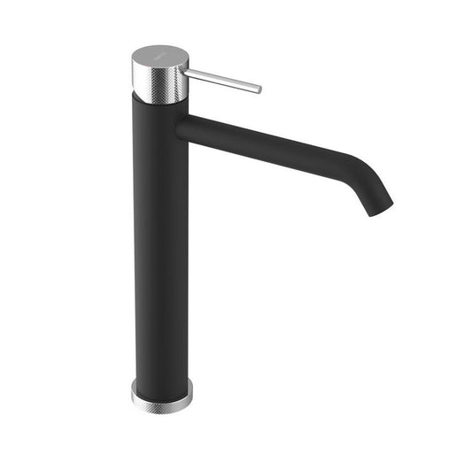 ULTRASAN Waschtischarmatur, Schwarz matt/chrom