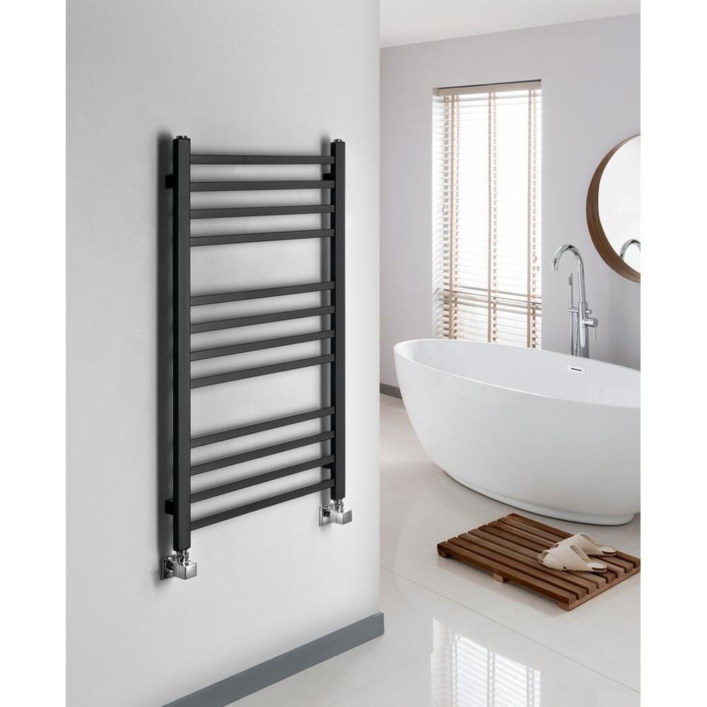 METRO Badheizkörper 450x890 mm, 200W,Schwarz matt