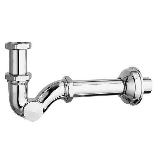 Bidet-Siphon 5/4", Abfluss 32mm, Chrom