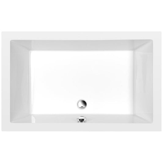 DEEP Duschwanne 120x75x26cm, tief, weiß