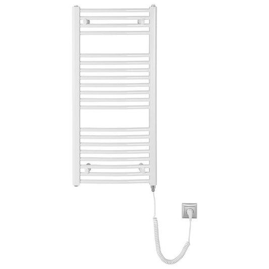 ORBIT-E Elektrischer Badheizkörper, gebogen, 450x960 mm, 300 W, Weiß