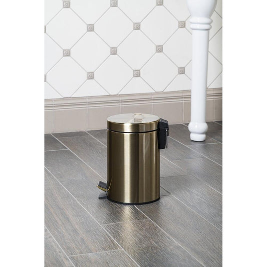 Abfalleimer 3l, Bronze