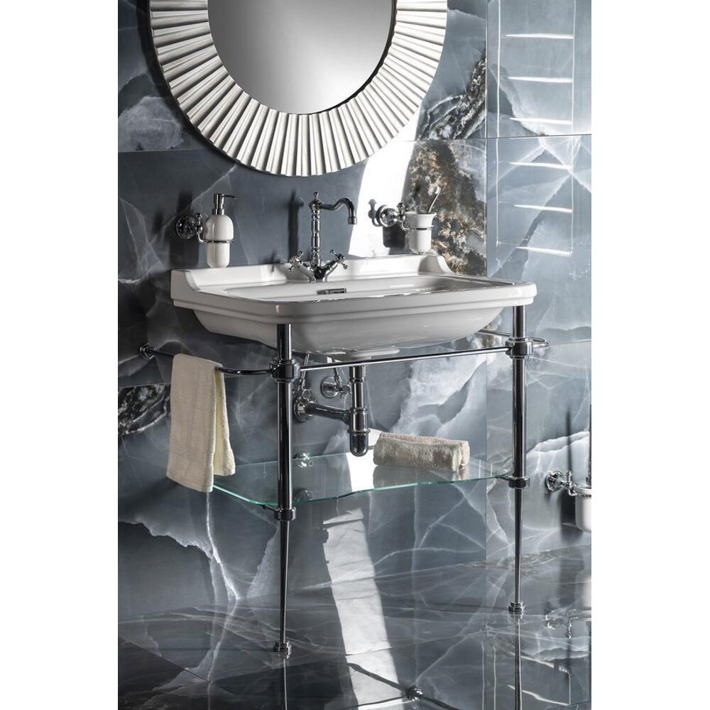 WALDORF Keramik-Waschtisch 80x55cm, weiß