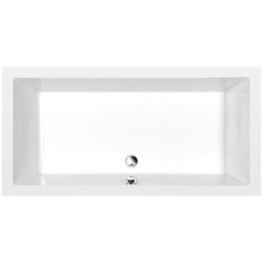 DEEP Rechteck-Duschwanne 150x75x26cm, tief, weiß