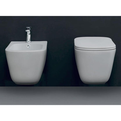 TRIBECA Hänge-Bidet 35x54cm, weiß