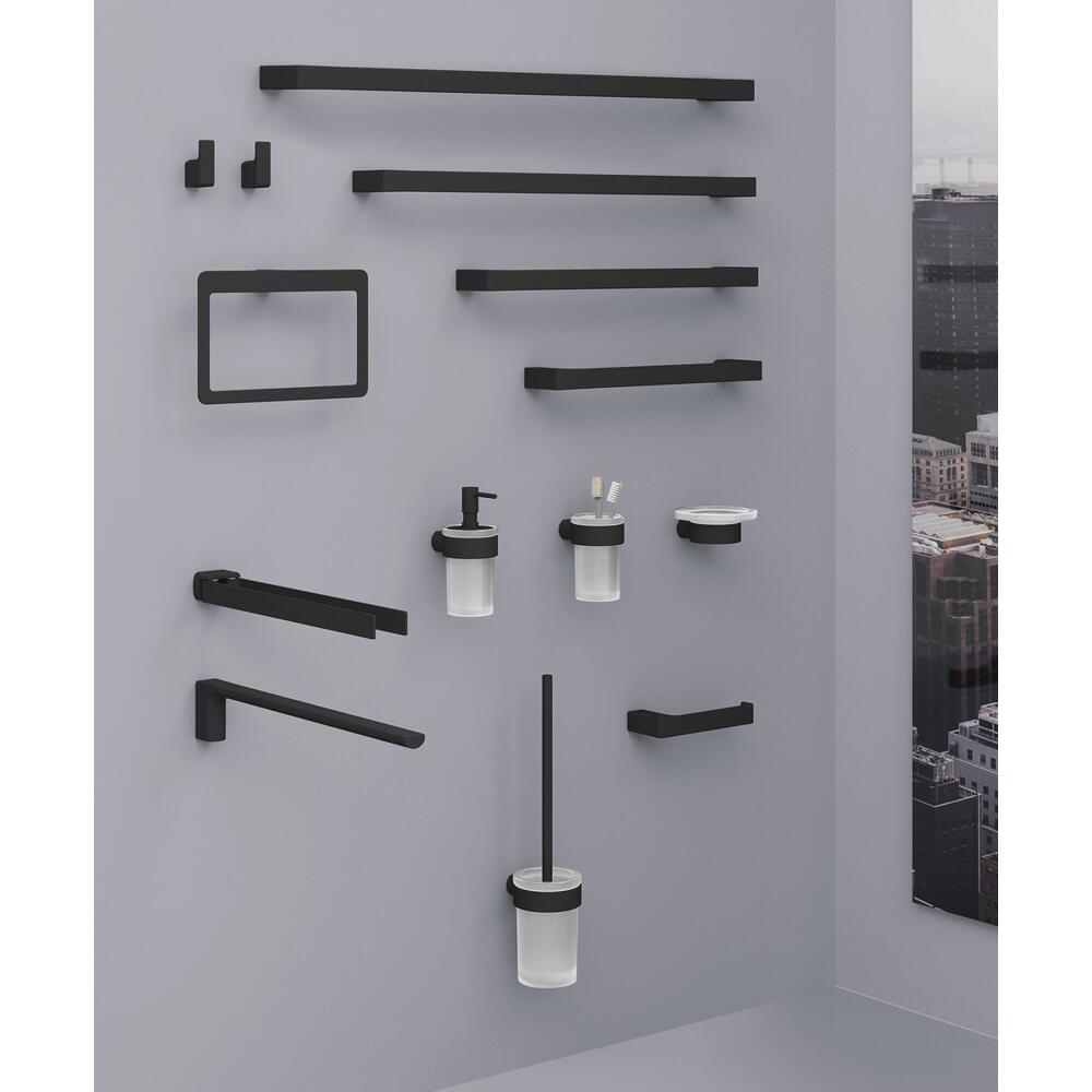 PIRENEI Glas, Milchglas, Schwarz matt