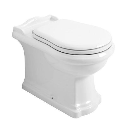 RETRO WC Becken 39x43x61cm, Abgang senkrecht/waagerecht, weiß