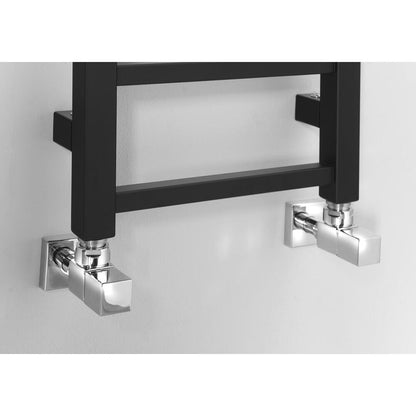 METRO LIGHT Badheizkörper 300x1140 mm, 200W,Schwarz matt