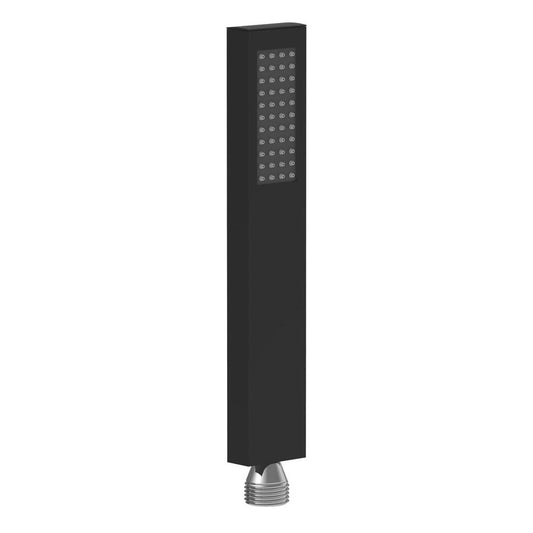 Handbrause, 200mm, Schwarz matt