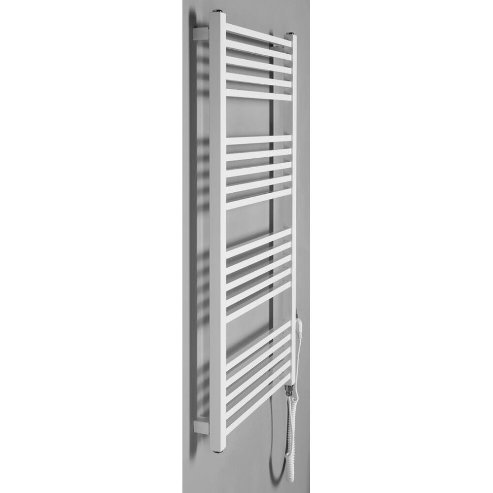 METRO-E Elektrischer Badheizkörper, gerade, 500x1060 mm, 400 W, Weiß