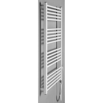 METRO-E Elektrischer Badheizkörper, gerade, 500x1060 mm, 400 W, Weiß