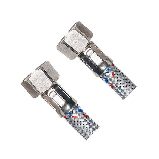 Flexibler Schlauch, Edelstahl FxF 1/2"x1/2", 40cm