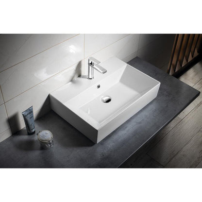 SISTEMA Keramik-Waschtisch 60x42 cm, weiss