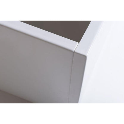 PLAIN 180 Frontschürze 180x59cm, rechts, weiß