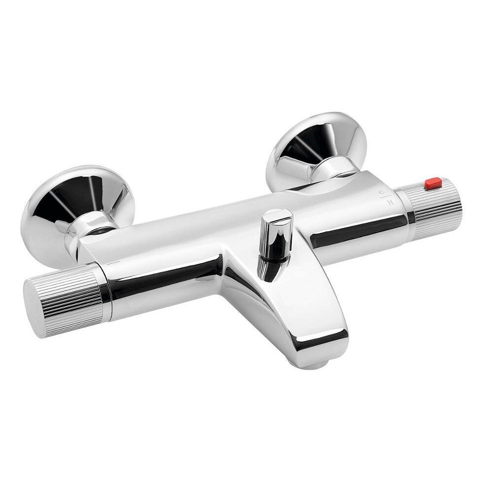 ACTION Thermostat-Wannenarmatur, Chrom