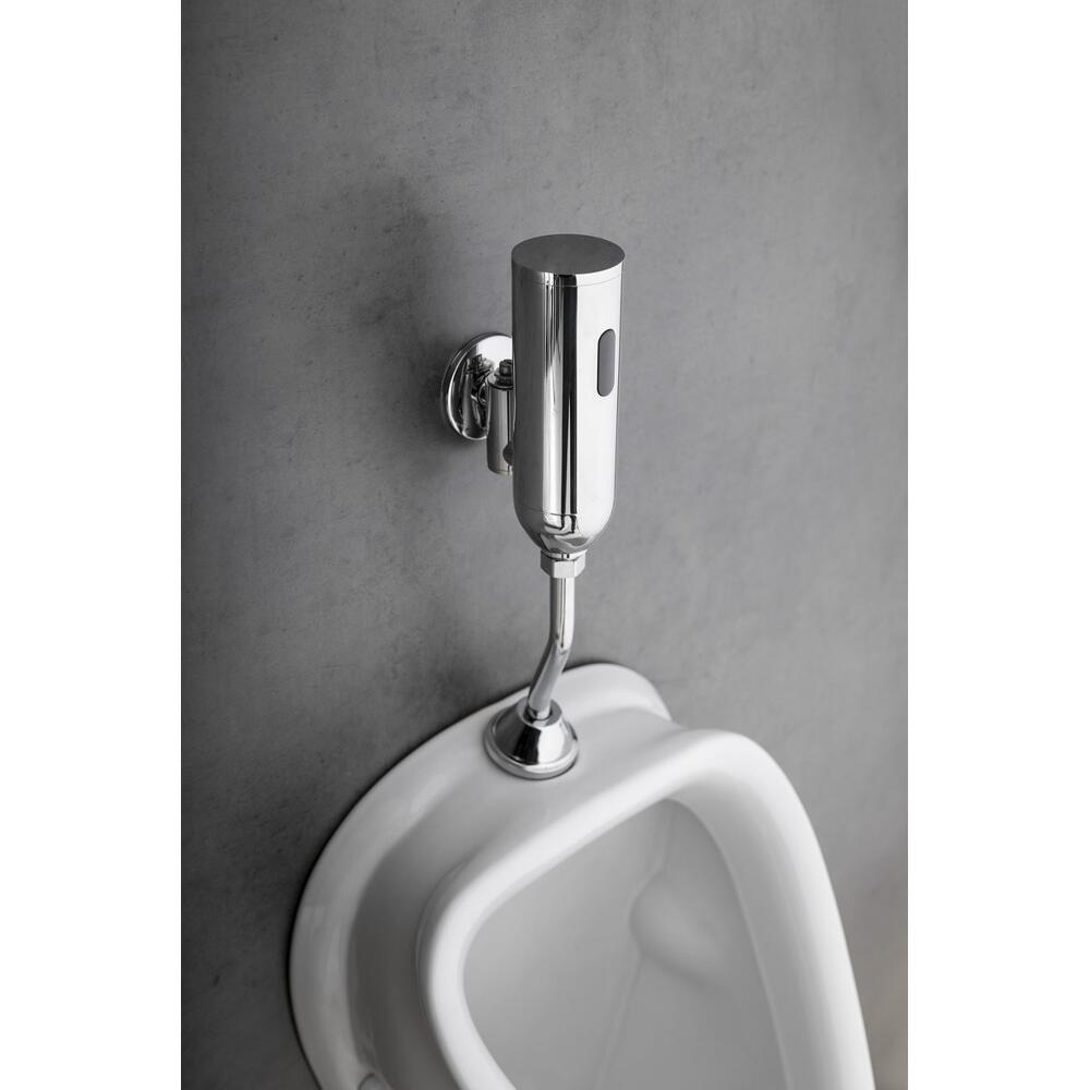 Sensor-Wandventil für Urinal, 6V DC (4xAAA), Chrom