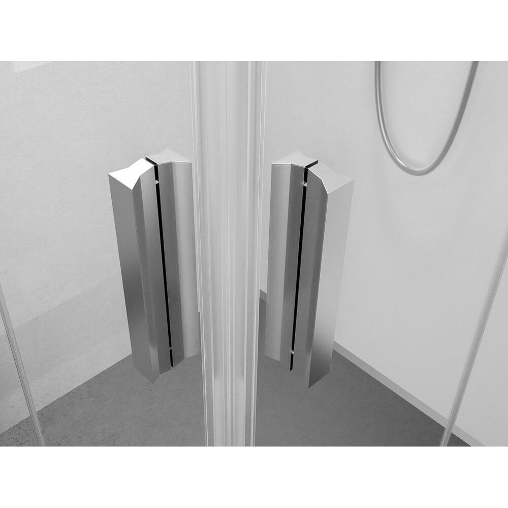 ZOOM Rechteckige Duschkabine 700x900mm, Eckeinstieg