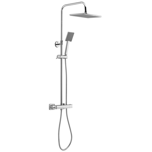 TALIA Duschsäule mit Thermostat-Armatur, Chrom