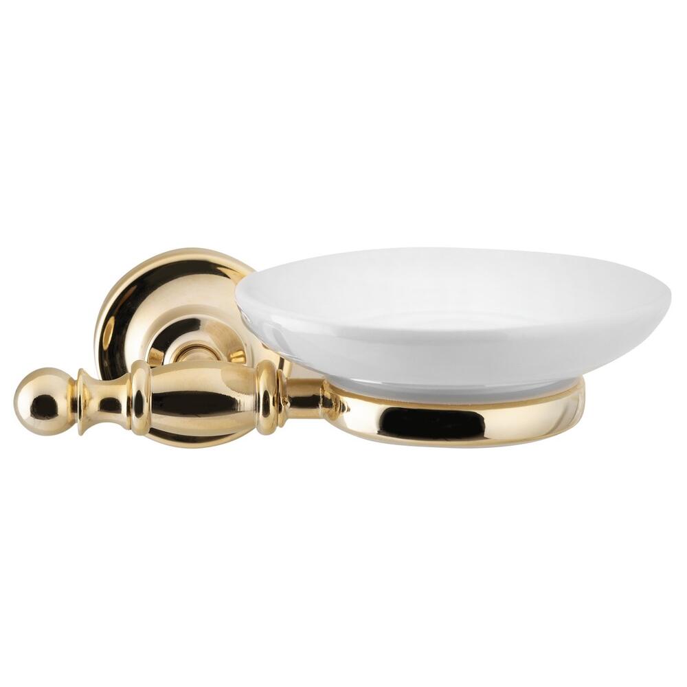 PERLA Keramik-Seifenschale, Gold
