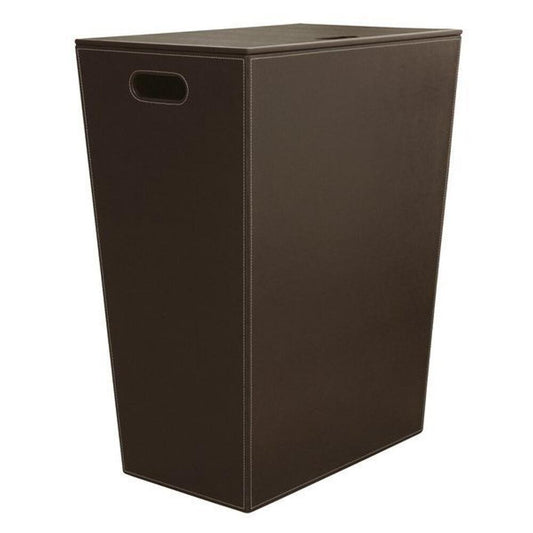 ECO PELLE Wäschekorb 43x48x26cm, Braun