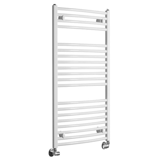ORBIT Badheizkörper mit seitlichem Anschluss 450x960 mm, Weiß