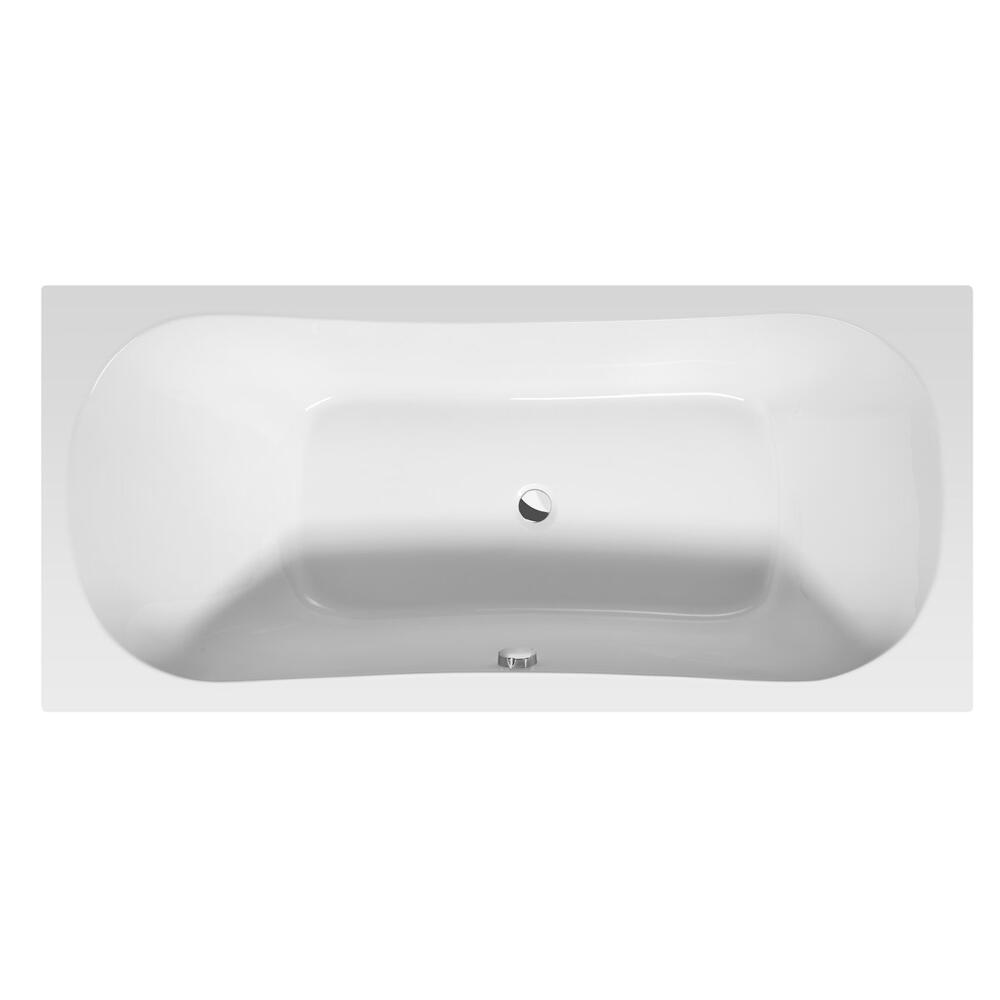 JIZERA Badewanne 180x80x39cm ohne Füße, weiß