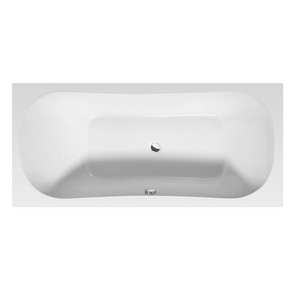 JIZERA Badewanne 180x80x39cm ohne Füße, weiß