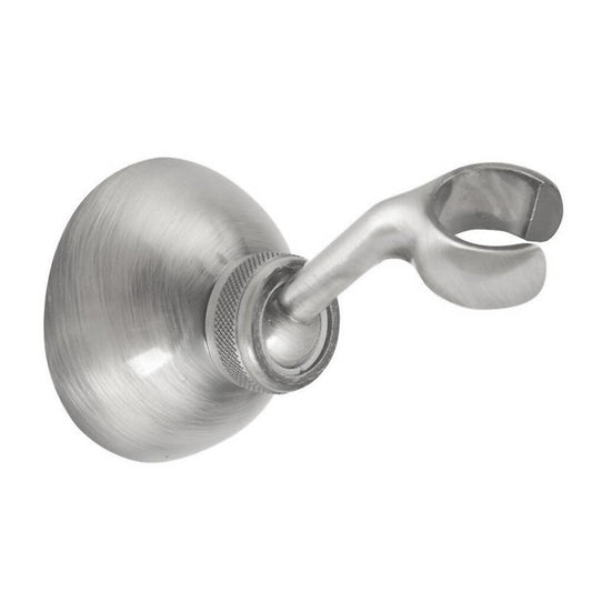 Brausehalter, drehbar,  Nickel poliert