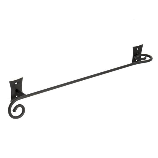 REBECCA Handtuchhalter 450mm, Schwarz