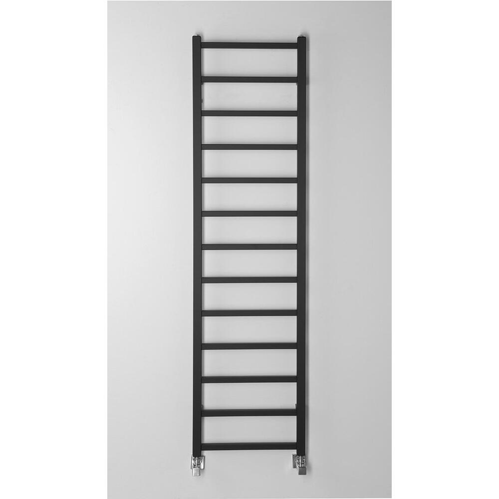 METRO LIGHT Badheizkörper 400x1500 mm, 300W,Schwarz matt