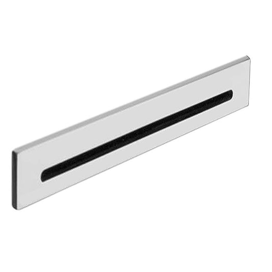 CUT Überlaufsloch170x24mm, click-clack Stecker, Chrom