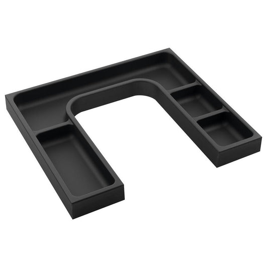 LINDO Organizer "U" 372x36x323 mm, Kunststoff, anthrazit