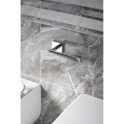 X-SQUARE Toilettenpapierhalter, Chrom