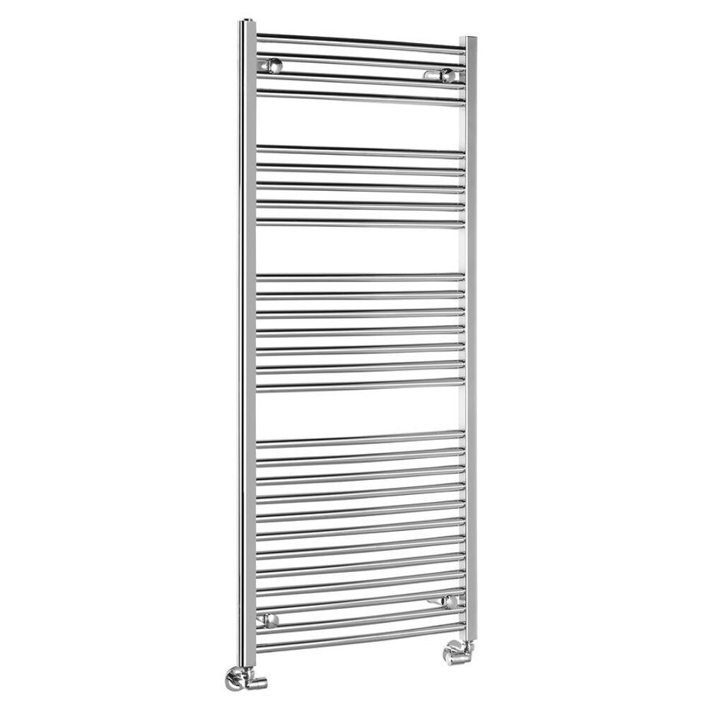 ALYA Badheizkörper gebogen 600x1420mm,500W, Chrom