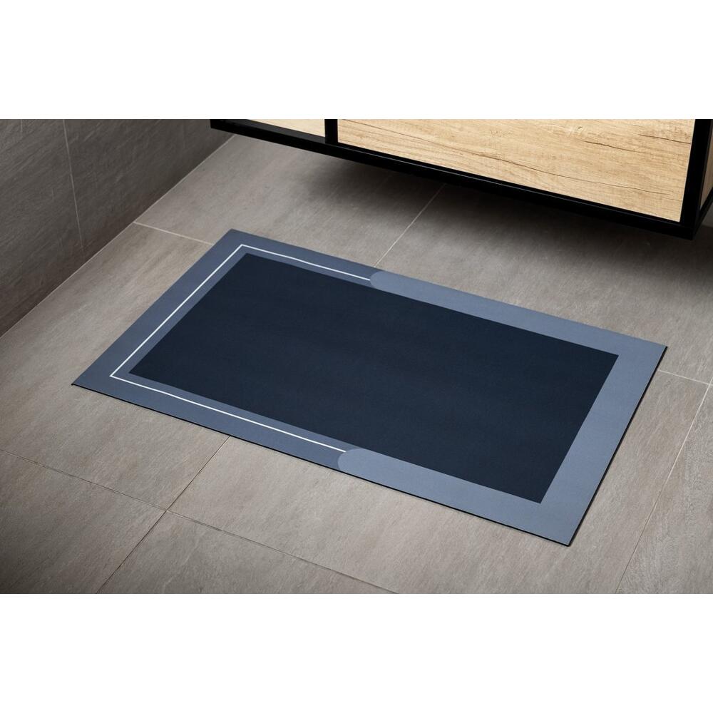Badematte 50x80cm, saugfähig, Blau