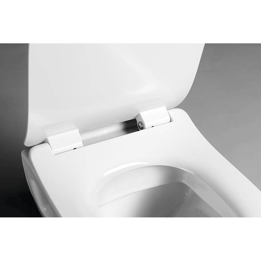EDITA WC Sitz, SLIM, Soft Close, Easy Take, Weiß