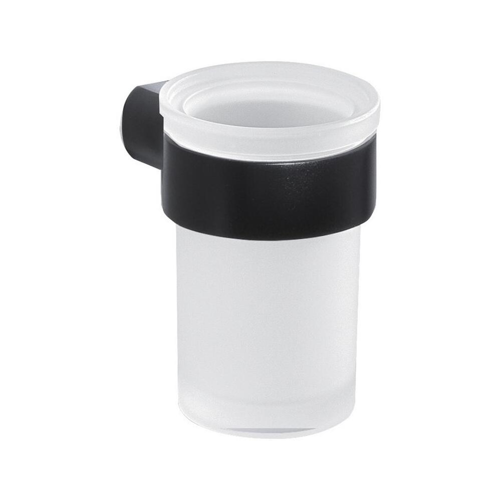 PIRENEI Glas, Milchglas, Schwarz matt