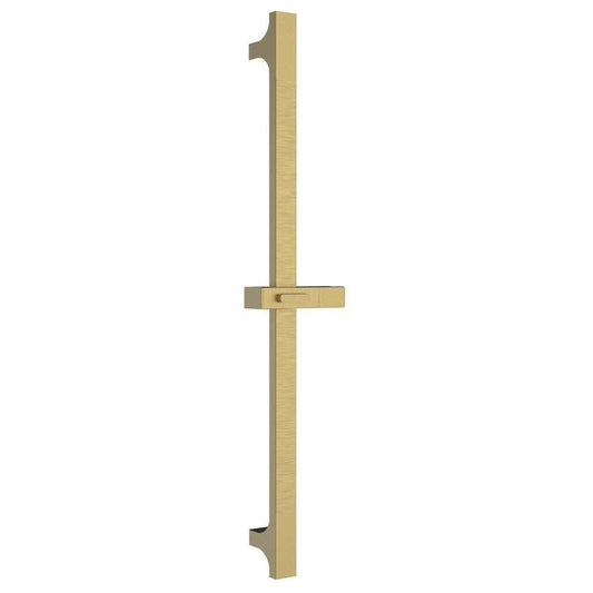 Duschstange mit Seifenschale, 684mm,gold matt