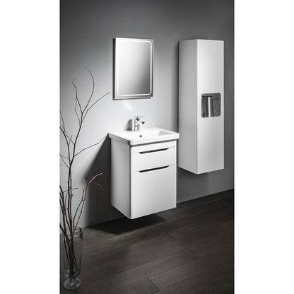 ELLA Unterschrank 46,5x65x38,5cm, 2x Schublade, weiß