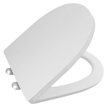 LEON WC-Sitz, Slim, Soft Close, Easy Take, Weiß